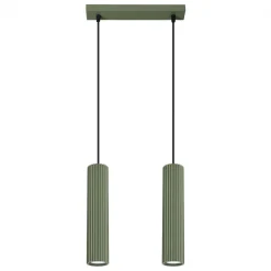 Sale MyMobel Sollux Lámpara colgante KARBON 2 verde oliva N/A