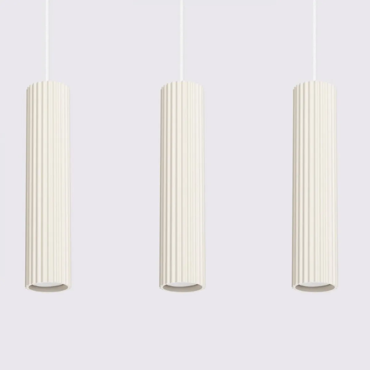 Discount MyMobel Sollux Lámpara colgante KARBON 3L beige N/A