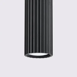 Hot MyMobel Sollux Lámpara colgante KARBON 1 negro N/A