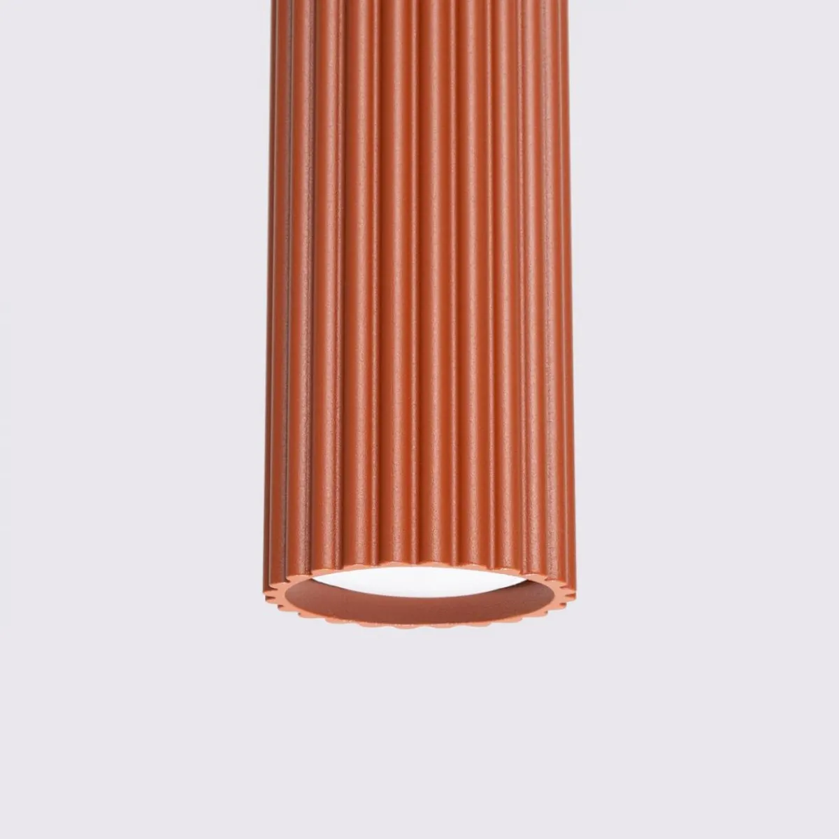 Hot MyMobel Sollux Lámpara colgante KARBON 1 rojo ocre N/A