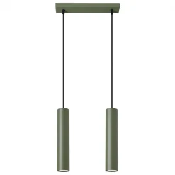 Online MyMobel Sollux Lámpara colgante LAGOS 2 verde oliva N/A
