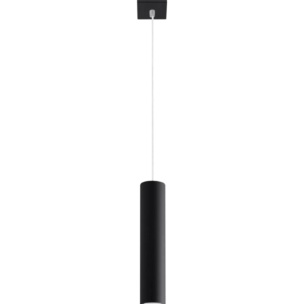 Online MyMobel Sollux Lámpara colgante LAGOS 1 negro