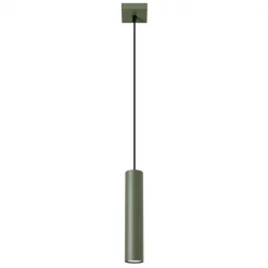 Clearance MyMobel Sollux Lámpara colgante LAGOS 1 verde oliva N/A