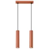Hot MyMobel Sollux Lámpara colgante LAGOS 2 rojo ocre N/A