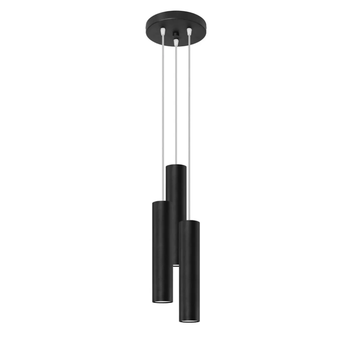 Best MyMobel Sollux Lámpara colgante LAGOS 3P negra