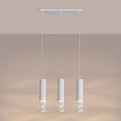 Clearance MyMobel Sollux Lámpara colgante LAMI 3L blanca No aplicable