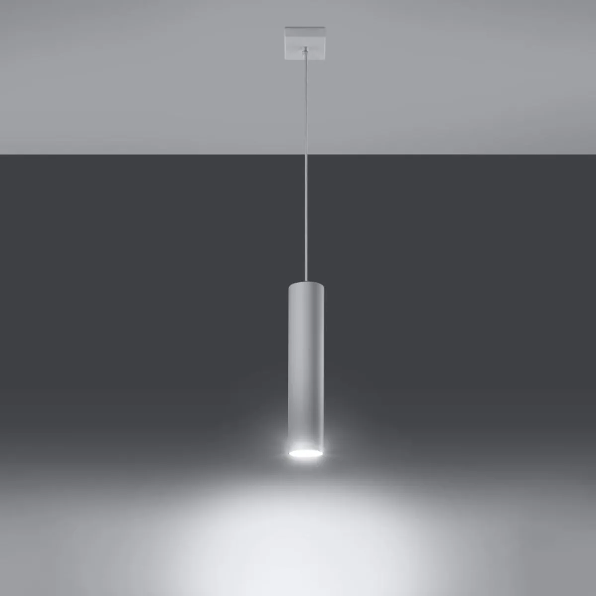 Clearance MyMobel Sollux Lámpara colgante LAGOS 1 blanco