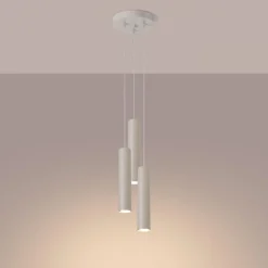Outlet MyMobel Sollux Lámpara colgante LAGOS 3P beige N/A