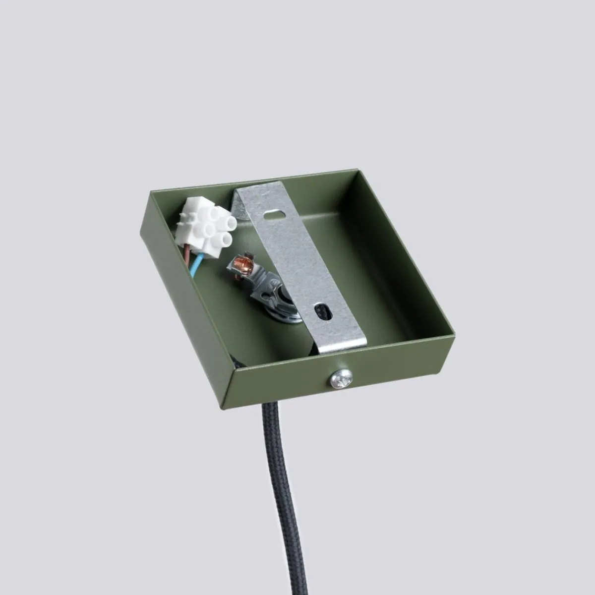Clearance MyMobel Sollux Lámpara colgante LAGOS 1 verde oliva N/A