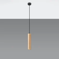 Best MyMobel Sollux Lámpara colgante LINO madera