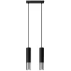 Fashion MyMobel Sollux Lámpara colgante LOOPEZ 2 negro/cromo