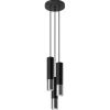 Sale MyMobel Sollux Lámpara colgante LOOPEZ 3P negro/cromo