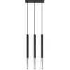 Clearance MyMobel Sollux Lámpara colgante MOZAICA 3L negro/cromo