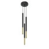 Outlet MyMobel Sollux Lámpara colgante MOZAICA 3P negro/dorado