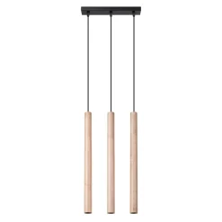New MyMobel Sollux Lámpara colgante PASTELO 3L madera