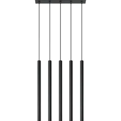 Best MyMobel Sollux Lámpara colgante PASTELO 5 negro