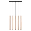 Best MyMobel Sollux Lámpara colgante PASTELO 5L madera