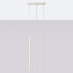 Clearance MyMobel Sollux Lámpara colgante PASTELO 3 beige N/A