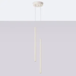 Online MyMobel Sollux Lámpara colgante PASTELO 2 beige N/A
