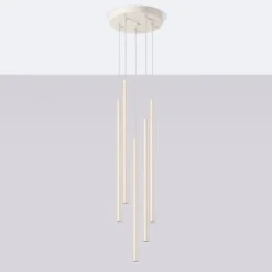 Outlet MyMobel Sollux Lámpara colgante PASTELO 5P beige N/A