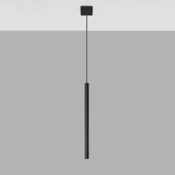 Hot MyMobel Sollux Lámpara colgante PASTELO 1 negro