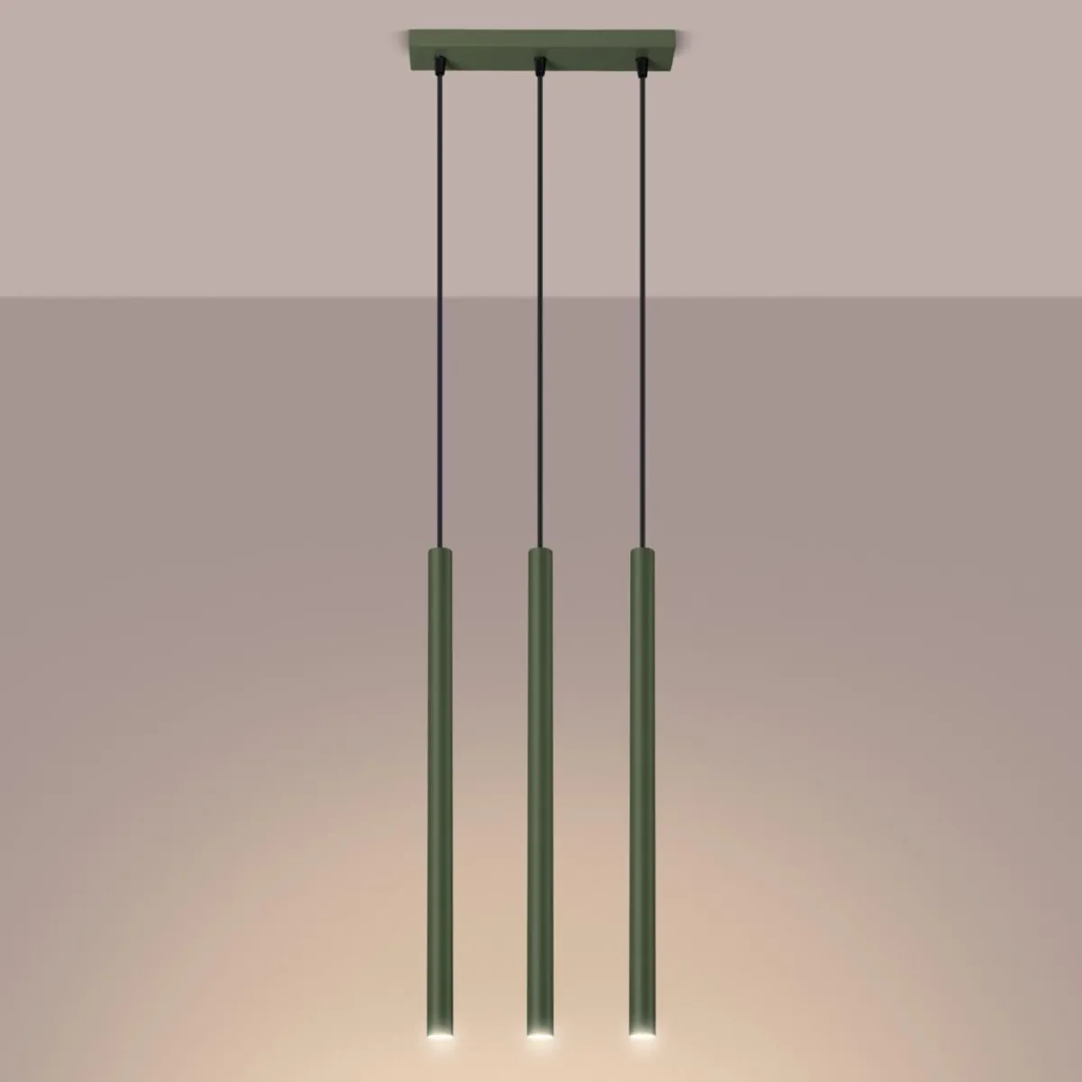 Sale MyMobel Sollux Lámpara colgante PASTELO 3 verde oliva N/A