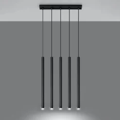 Best MyMobel Sollux Lámpara colgante PASTELO 5 negro