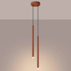 Outlet MyMobel Sollux Lámpara colgante PASTELO 2 rojo ocre N/A