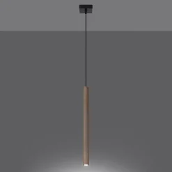 Best MyMobel Sollux Lámpara colgante PASTELO 1 madera