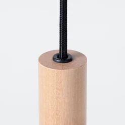 New MyMobel Sollux Lámpara colgante PASTELO 3L madera