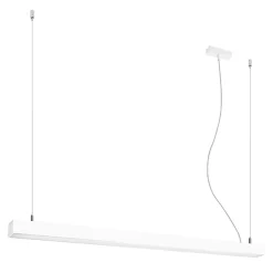 Hot MyMobel Sollux Lámpara colgante PINNE 118 blanco 4000K