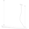 Clearance MyMobel Sollux Lámpara colgante PINNE 90 blanca 4000K