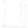 Hot MyMobel Sollux Lámpara colgante PINNE 90 blanca 3000K