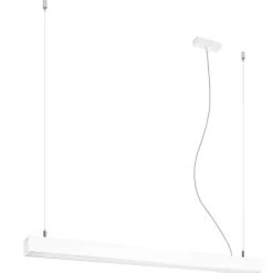Hot MyMobel Sollux Lámpara colgante PINNE 90 blanca 3000K