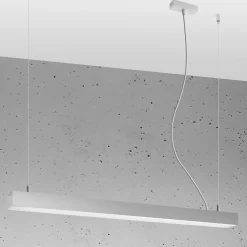 Best MyMobel Sollux Lámpara colgante PINNE 90 gris 4000K
