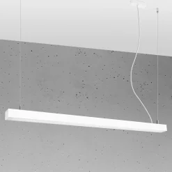 Clearance MyMobel Sollux Lámpara colgante PINNE 118 blanco 3000K