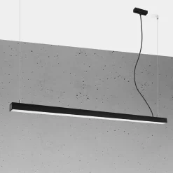 Sale MyMobel Sollux Lámpara colgante PINNE 150 negro 3000K