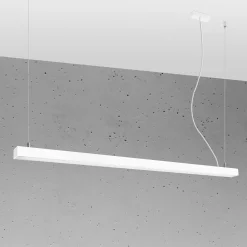 Clearance MyMobel Sollux Lámpara colgante PINNE 150 blanca 4000K
