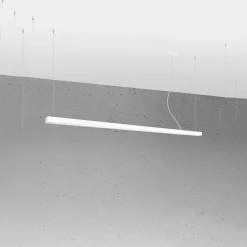 Hot MyMobel Sollux Lámpara colgante PINNE 200 blanca 3000K