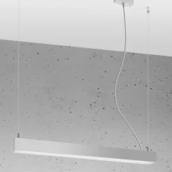 Outlet MyMobel Sollux Lámpara colgante PINNE 67 gris 3000K