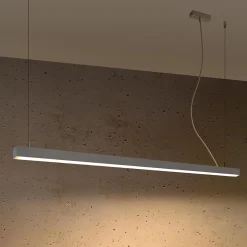 Discount MyMobel Sollux Lámpara colgante PINNE 150 gris 3000K