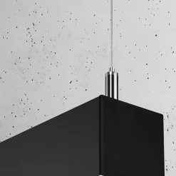 Sale MyMobel Sollux Lámpara colgante PINNE 150 negro 3000K