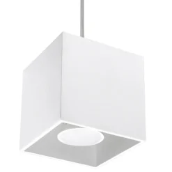 Online MyMobel Sollux Lámpara colgante QUAD 1 blanco