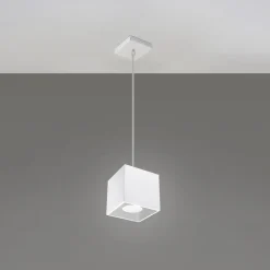 Online MyMobel Sollux Lámpara colgante QUAD 1 blanco