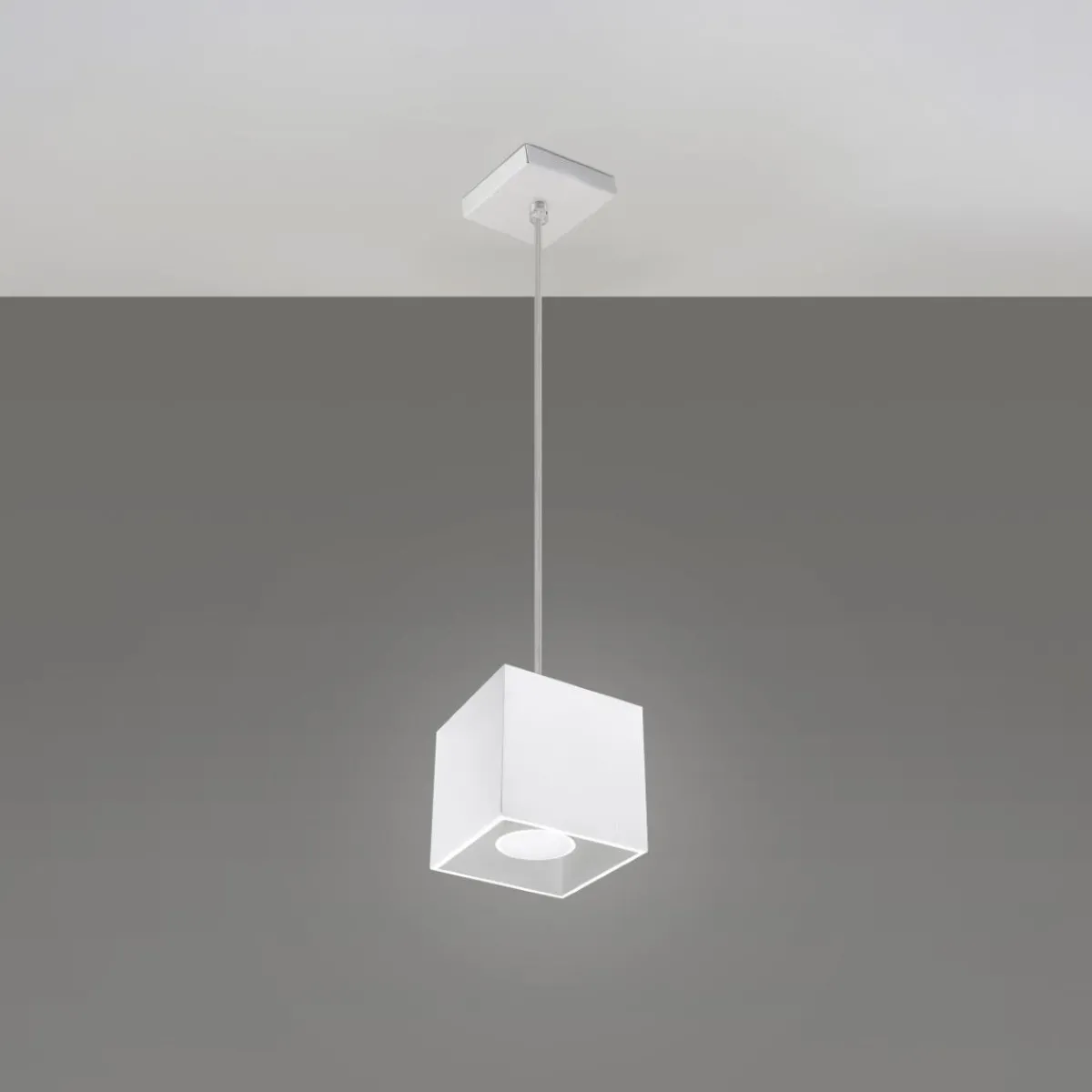 Online MyMobel Sollux Lámpara colgante QUAD 1 blanco