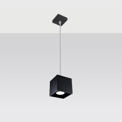 Hot MyMobel Sollux Lámpara colgante QUAD 1 negro
