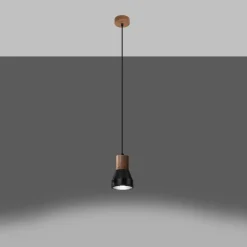 New MyMobel Sollux Lámpara colgante QUBIC negra