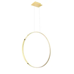 Online MyMobel Sollux Lámpara colgante RIO 78 oro pulido LED 3000K 3000K