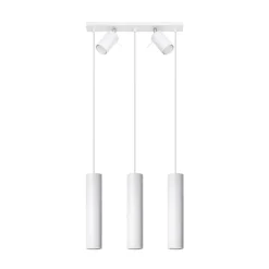 Hot MyMobel Sollux Lámpara colgante RING 3 blanca