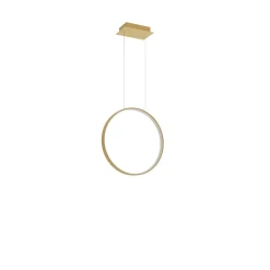 Sale MyMobel Sollux Lámpara colgante RIO 55 LED dorado 3000K 3000K